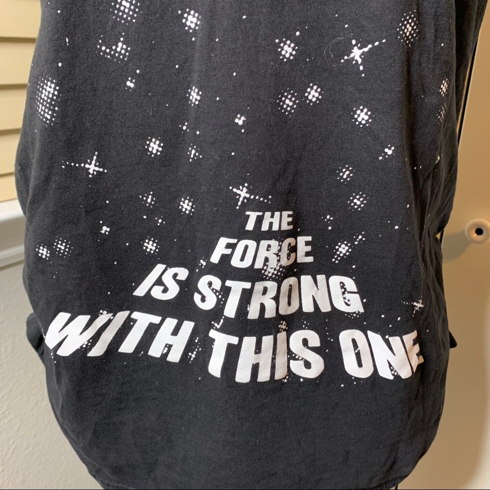 Crazy Dog Maternity The Force is Strong T-Shirt - Picture 3 of 8